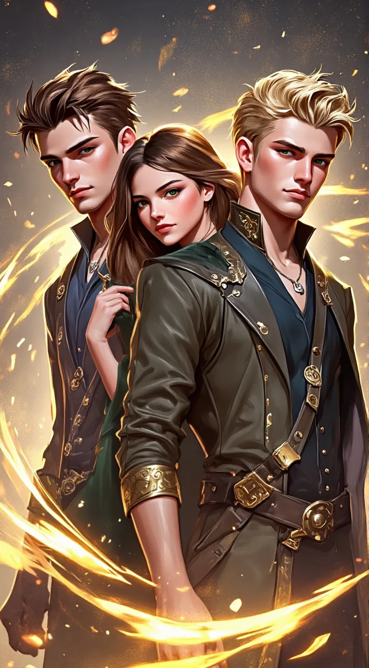 ai character: Gaming Friends background