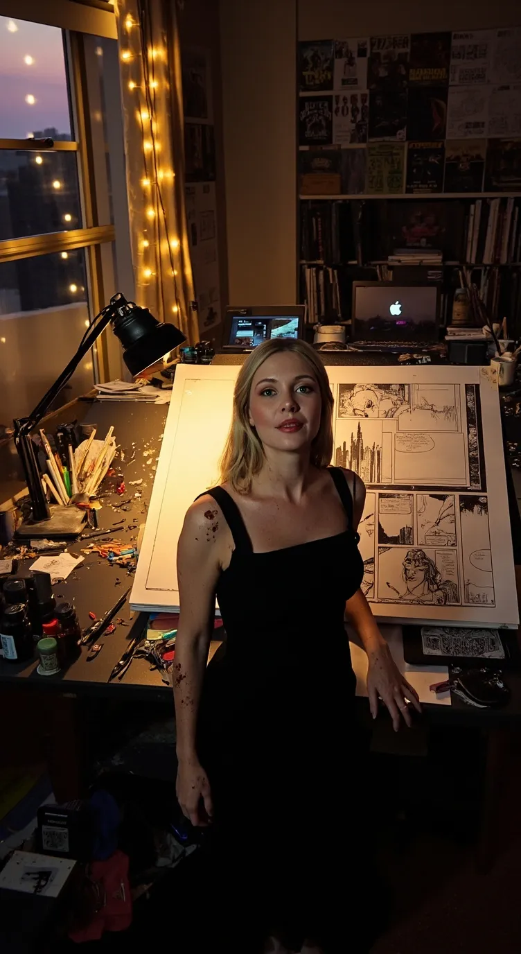 ai character: Elara Voss background