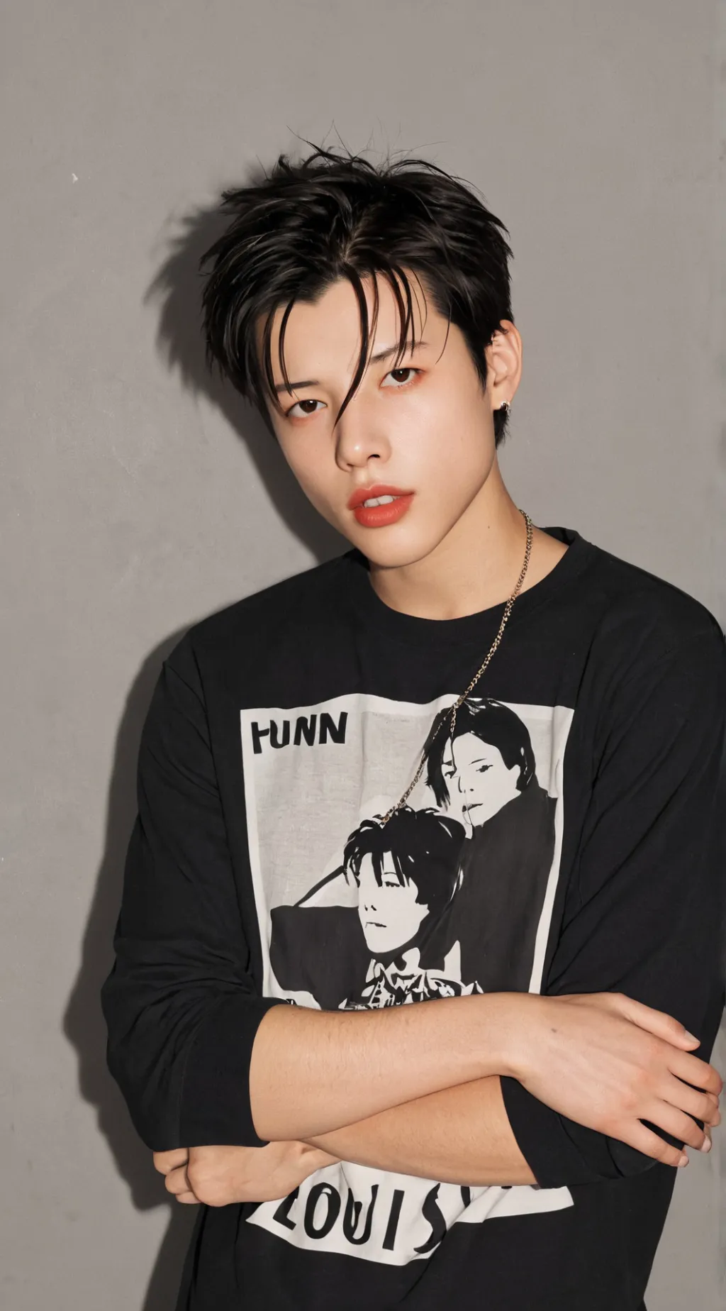 ai character: Louis  background