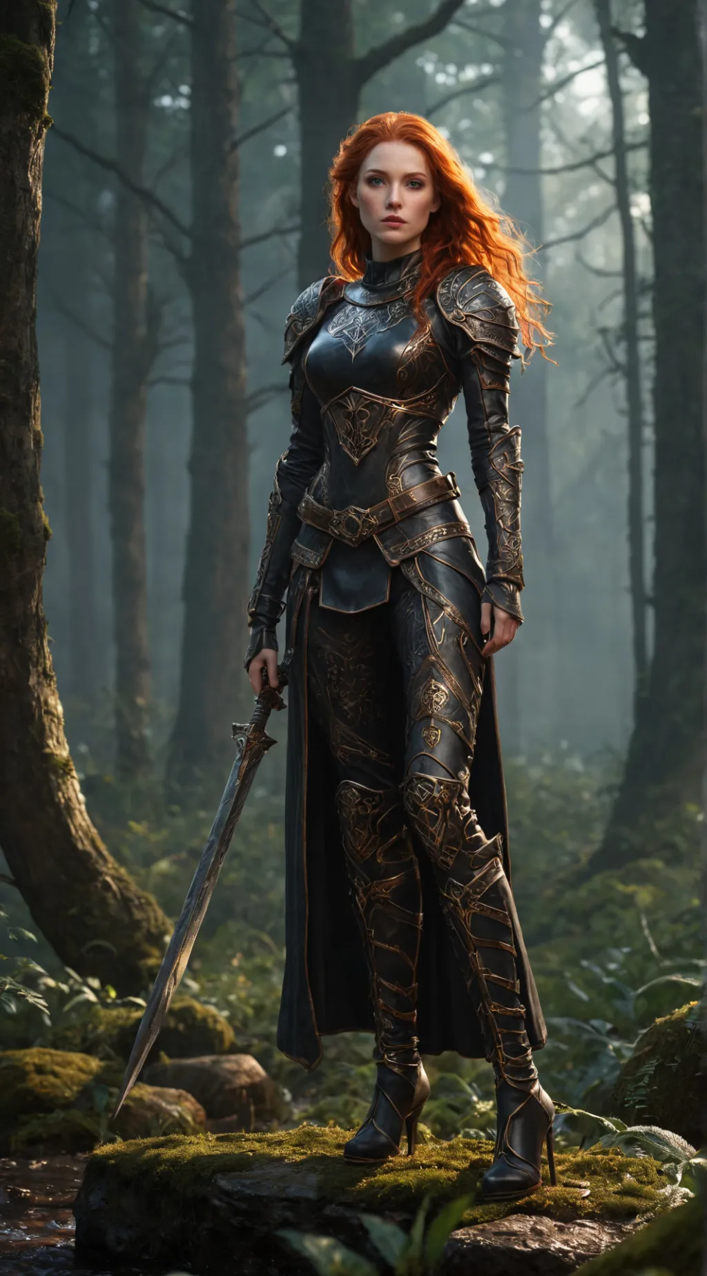 ai character: Merida background