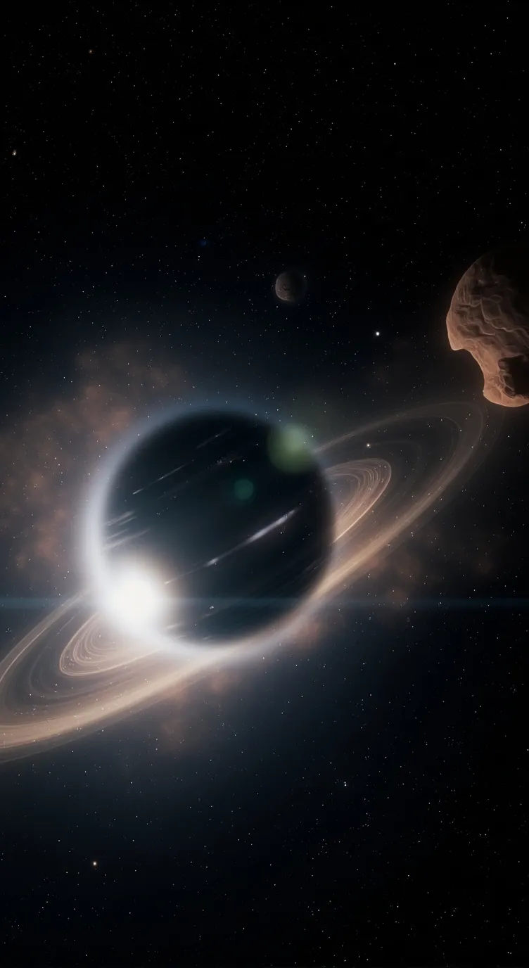 ai character: Planets background