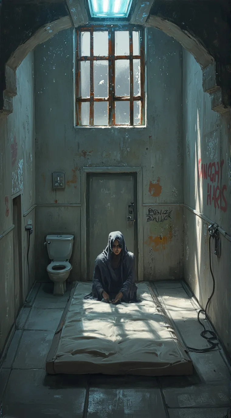 ai character: your in jail background