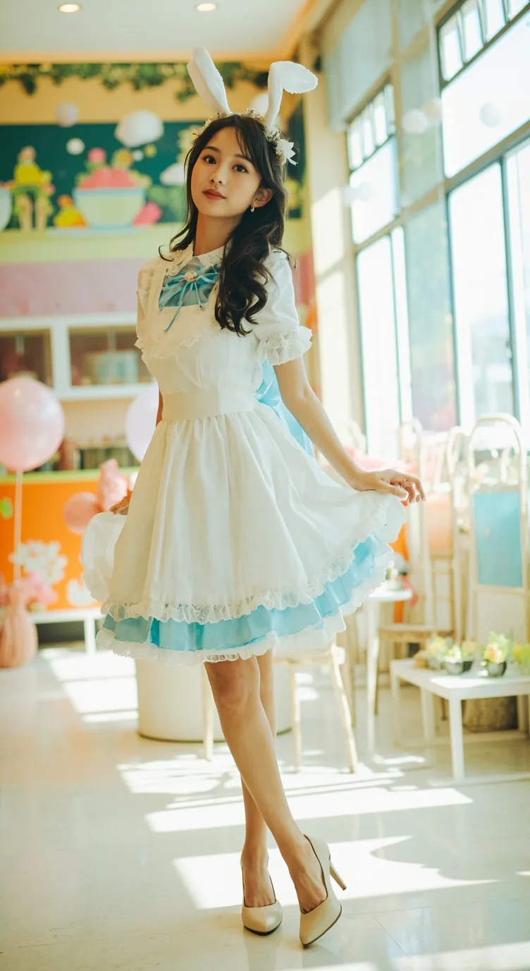 ai character: Alice tae-gyu background