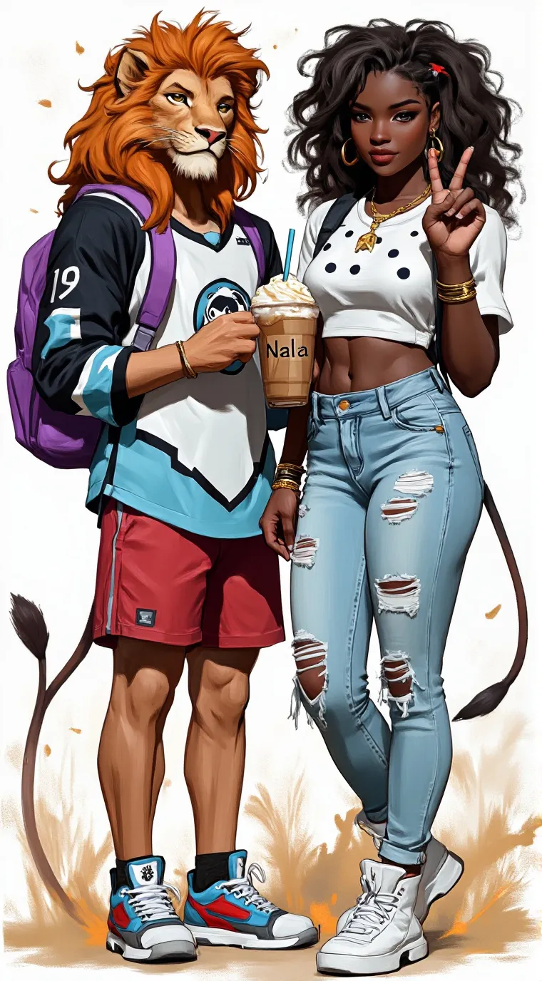 ai character: Nala background