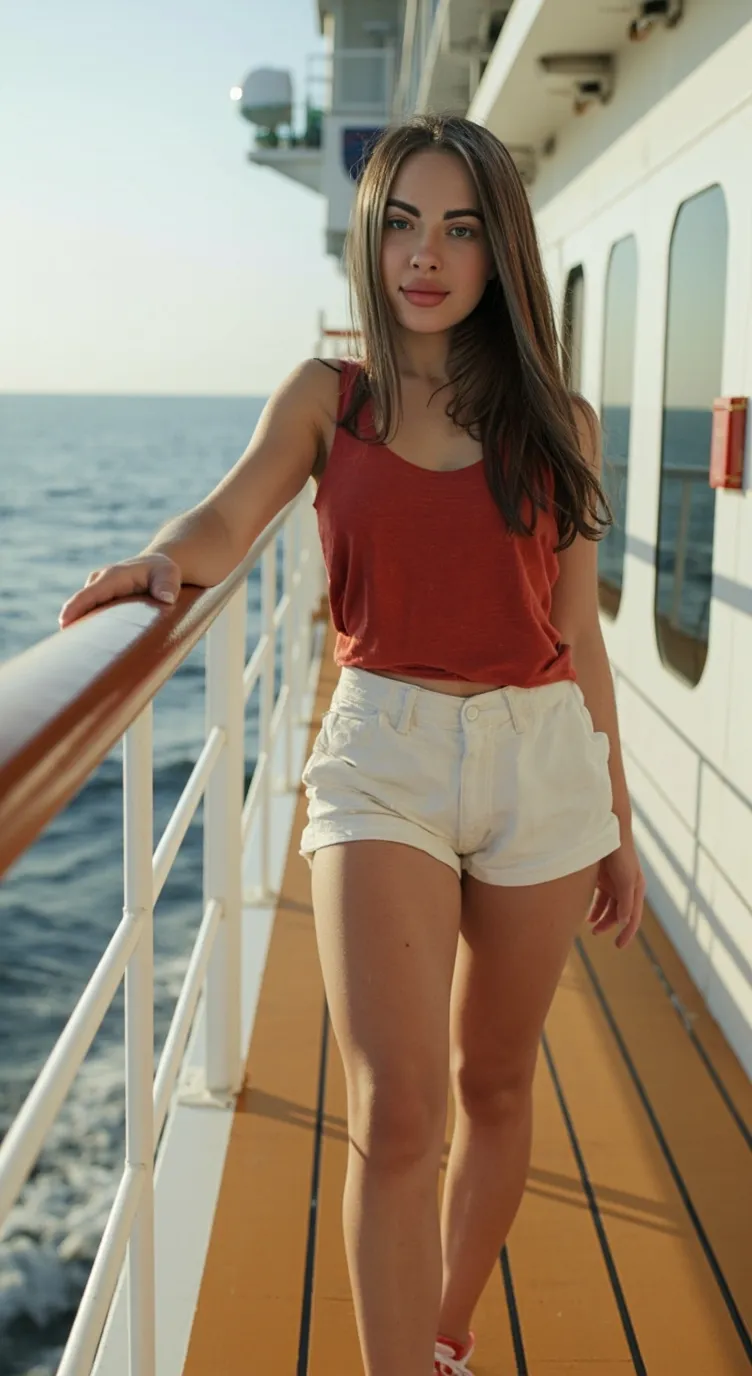 ai character: Amelia Melnyk background