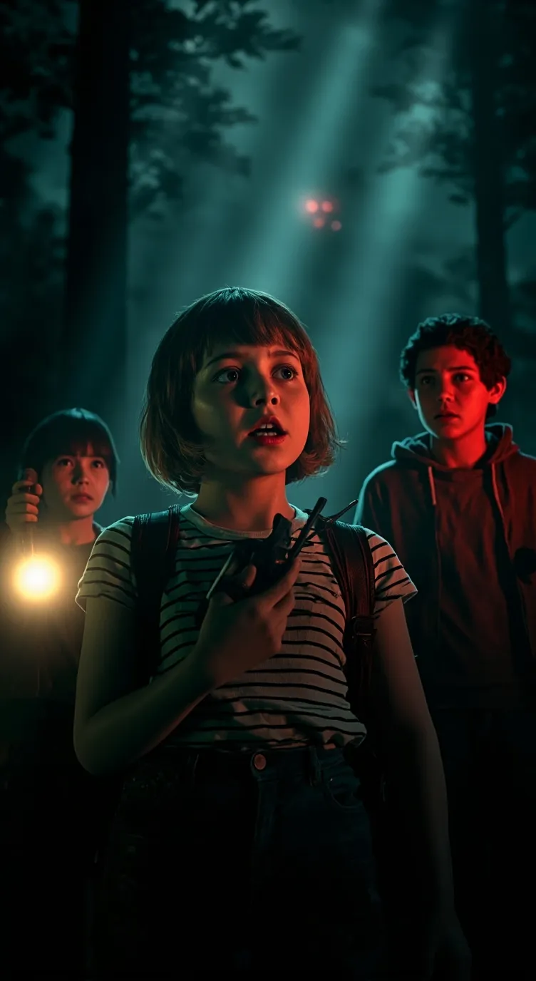 ai character: STRANGER THINGS background