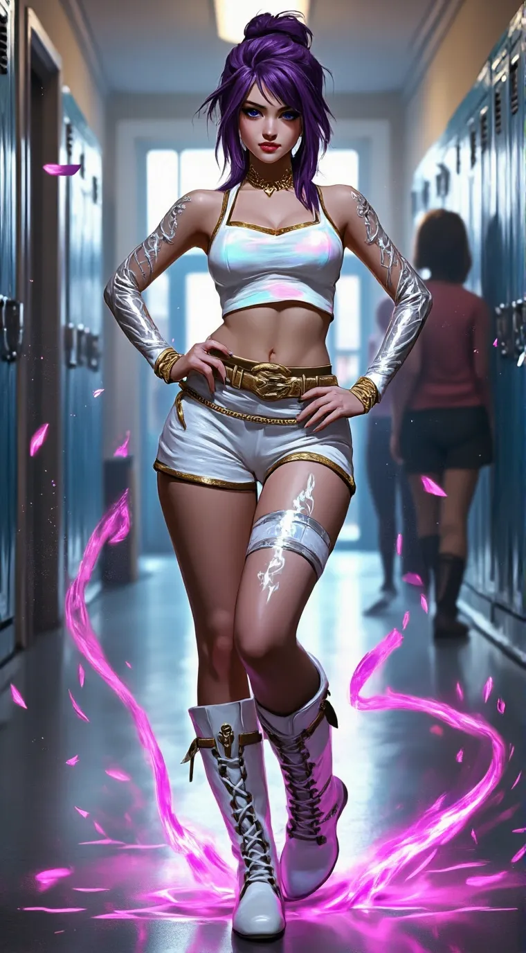 ai character: School (KPDH) background