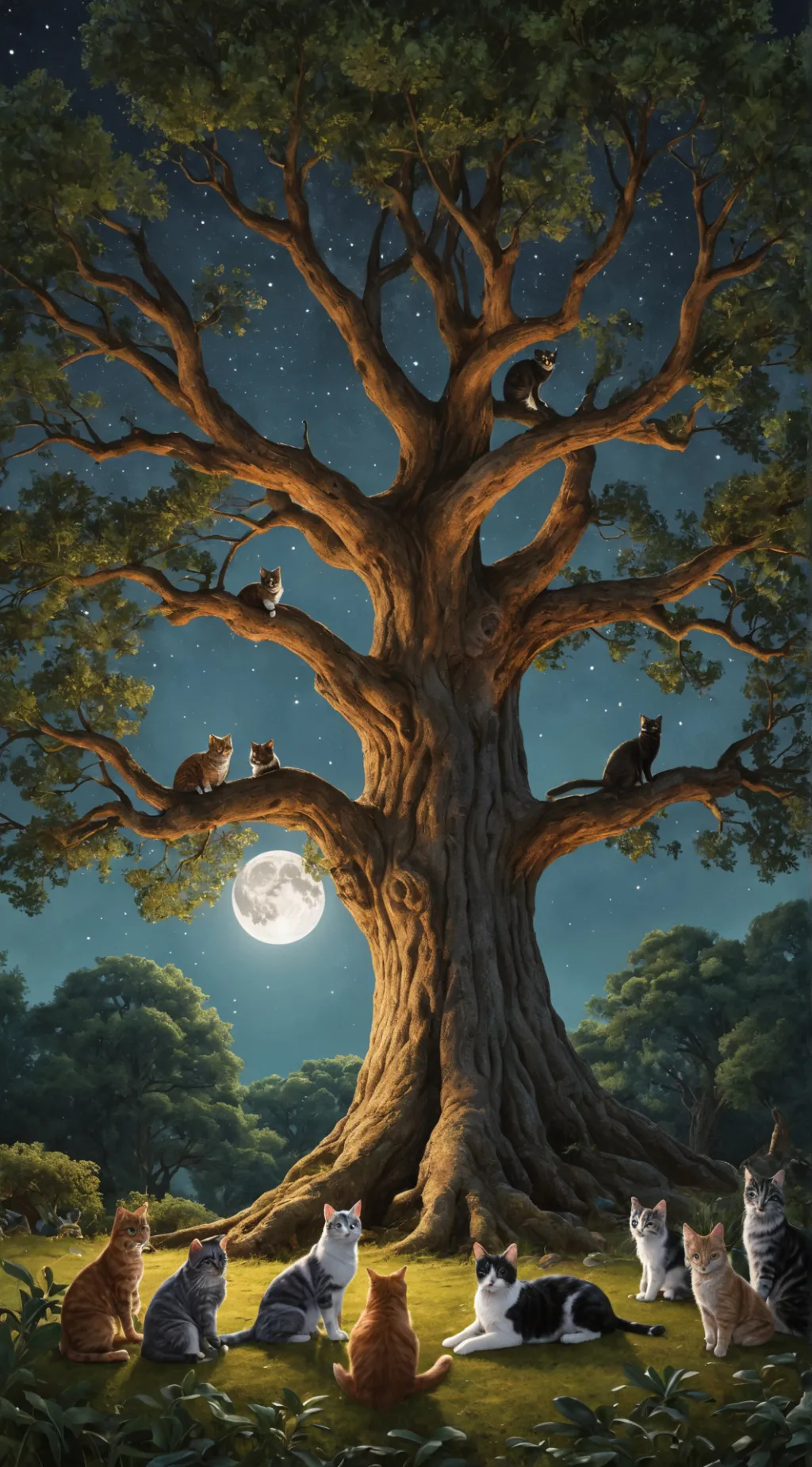 ai character: thunderclan rp  ɛ$ background