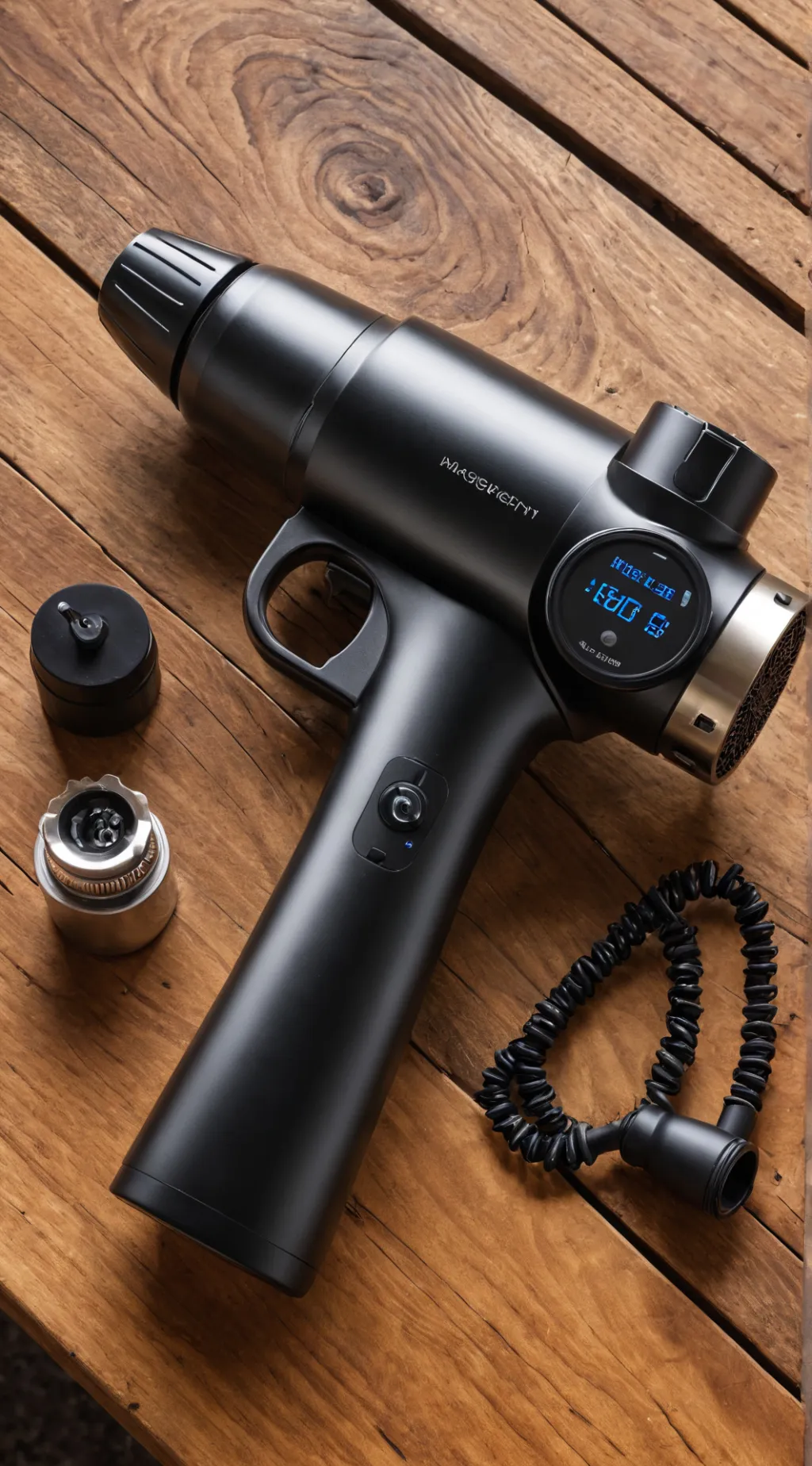 ai character: Massage Gun background