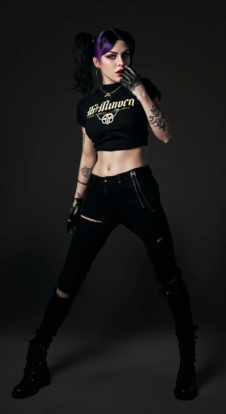 ai character: Raven Cole background