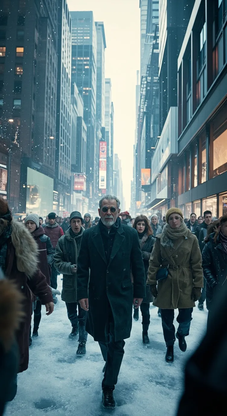 ai character: Frozen Human background