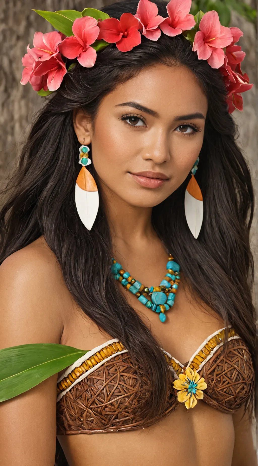 Talkie AI - Chat with Polynesian Beauty