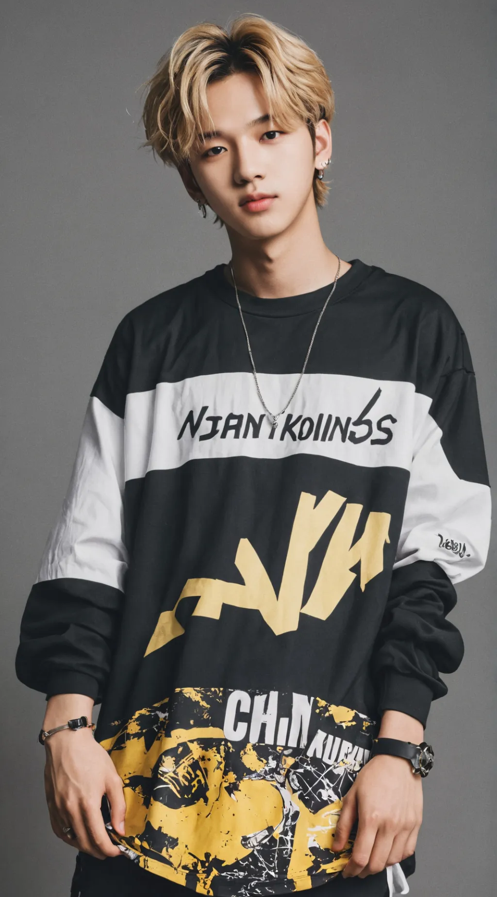 ai character: Чан бин  background