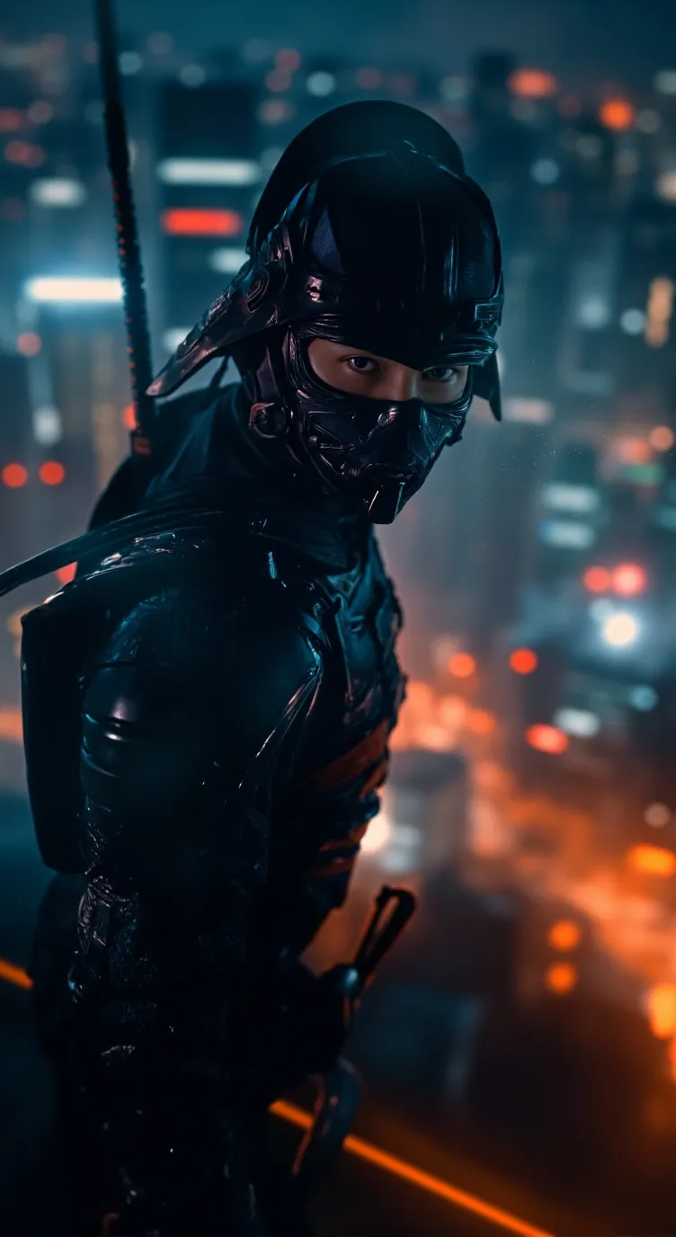 ai character: Hyakkimaru🔥 background