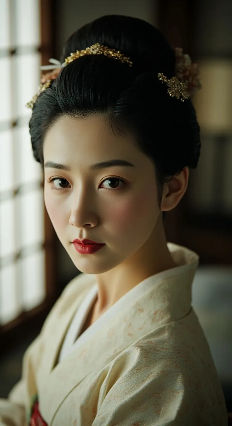 ai character: Fujiwara no Akiko  background