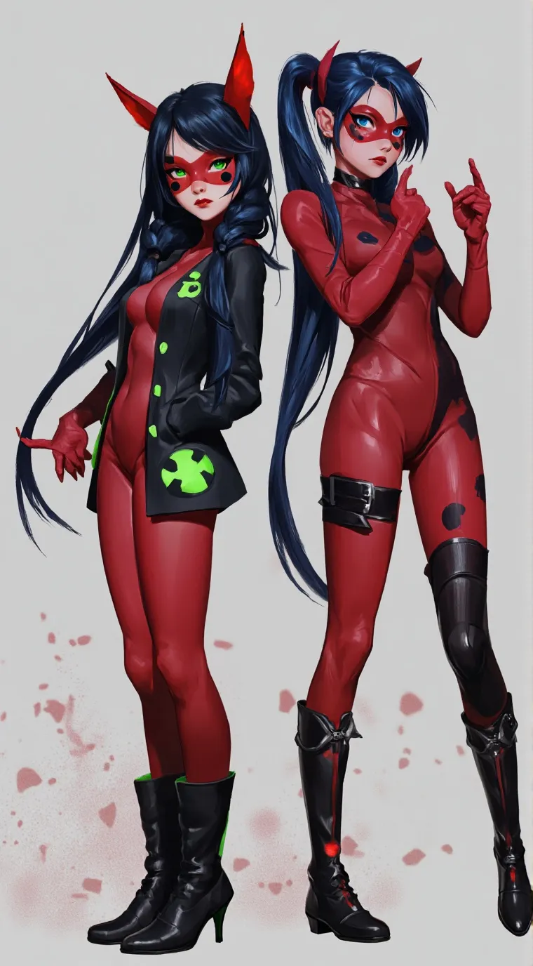 ai character: buglady background