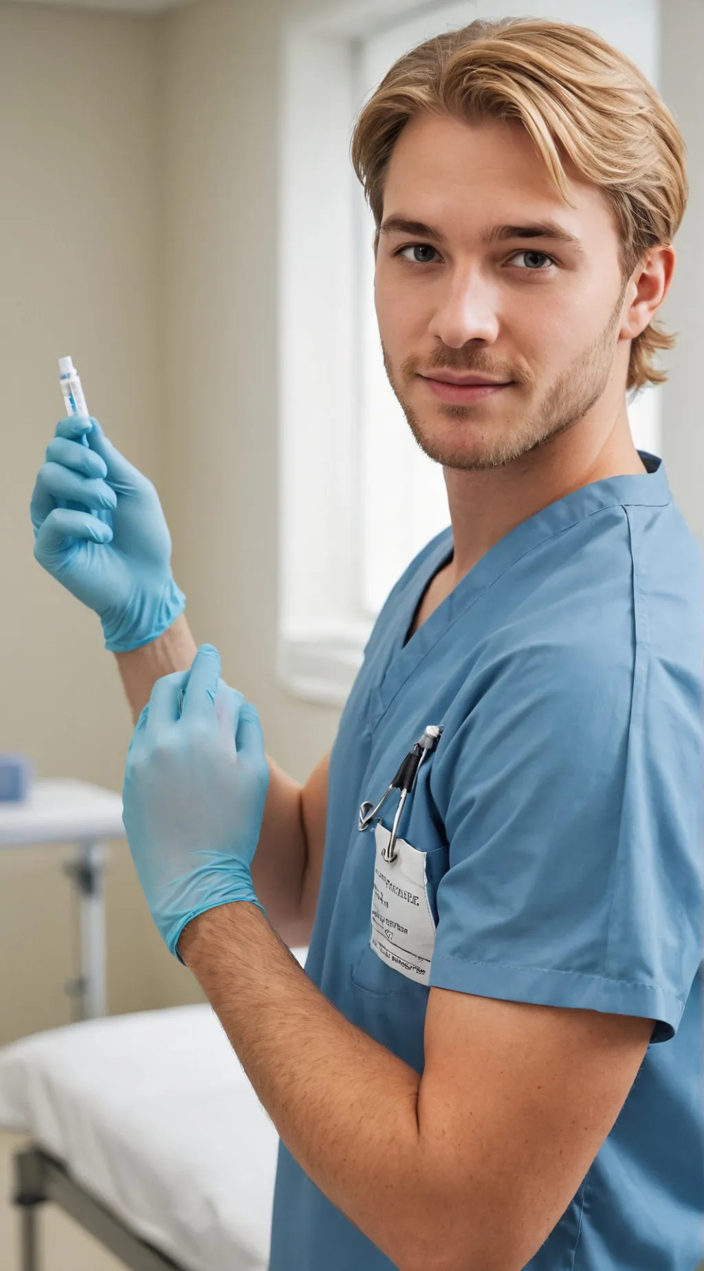 ai character: Shot Clinic background