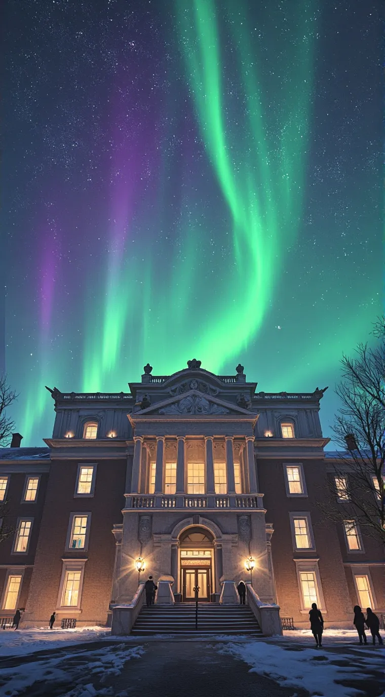 ai character: Academia Aurora background