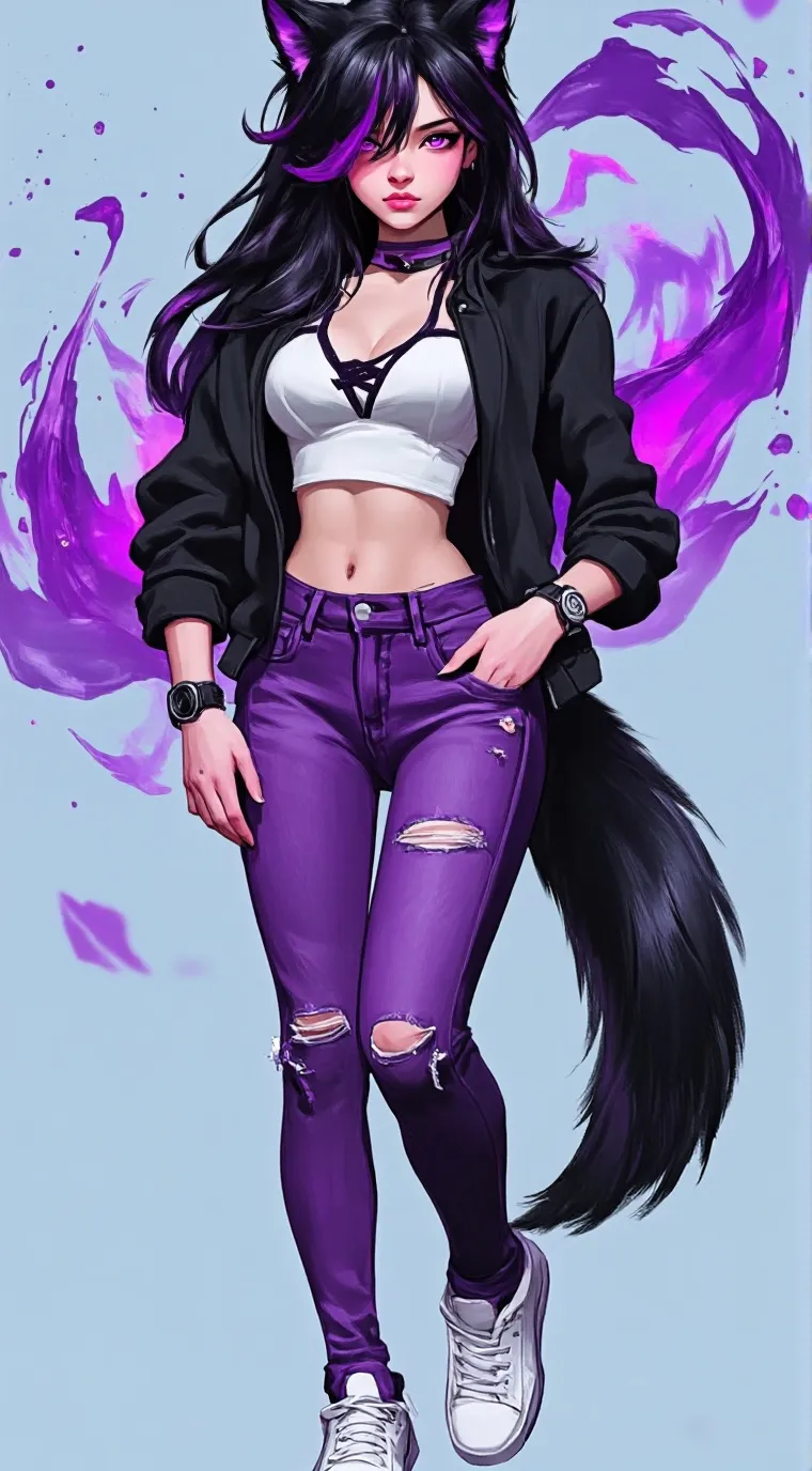 ai character: Claire Phoenix background