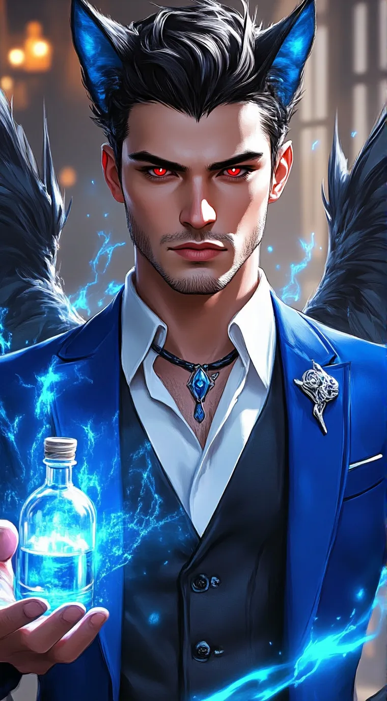 ai character: Mystical Menagerie background