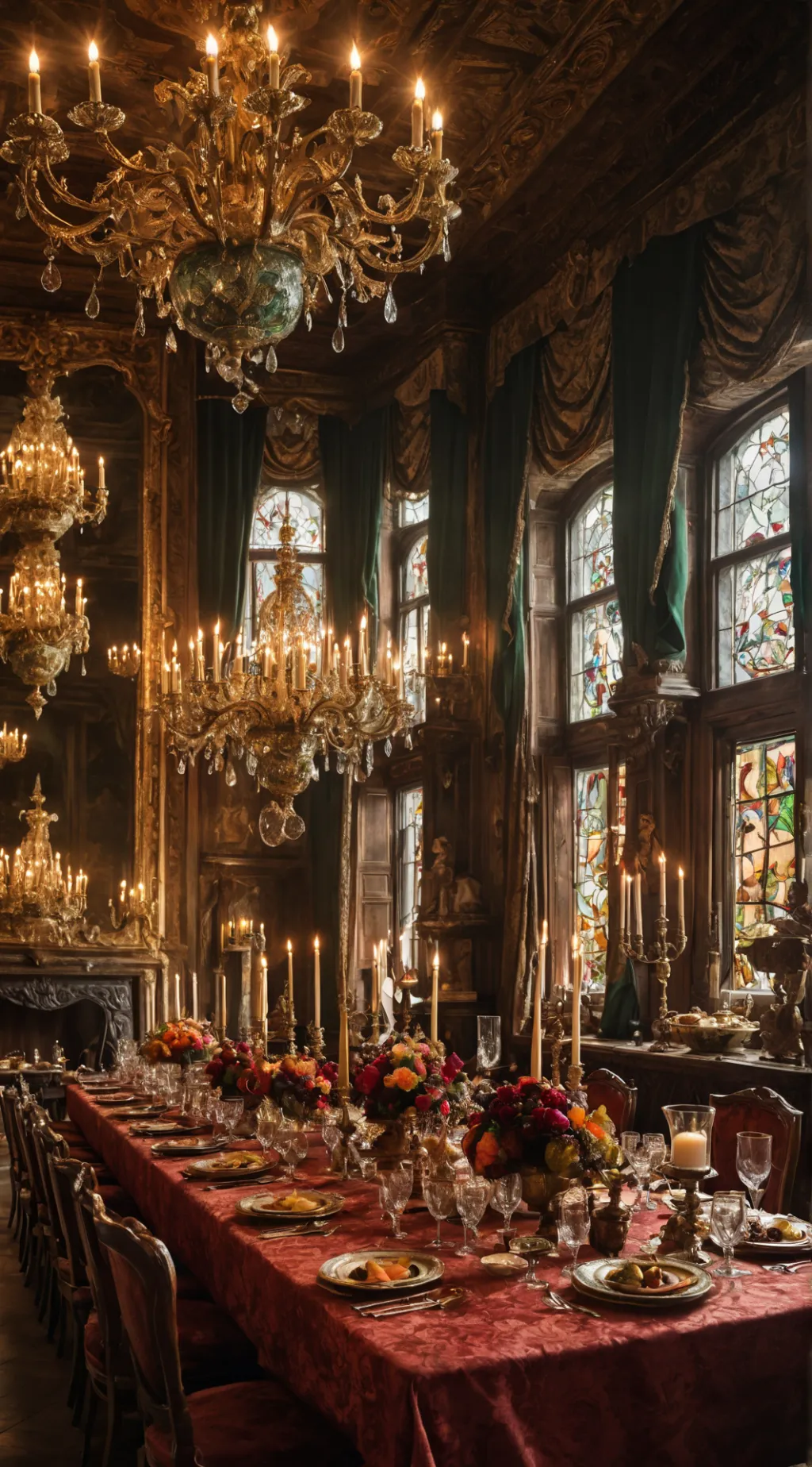 ai character: banquet  background