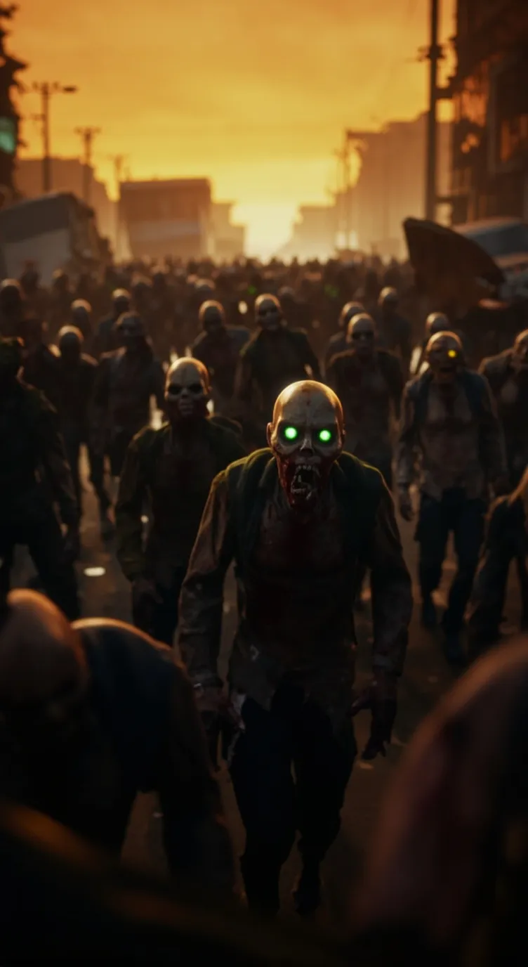 ai character: Zombie apocalypse  background