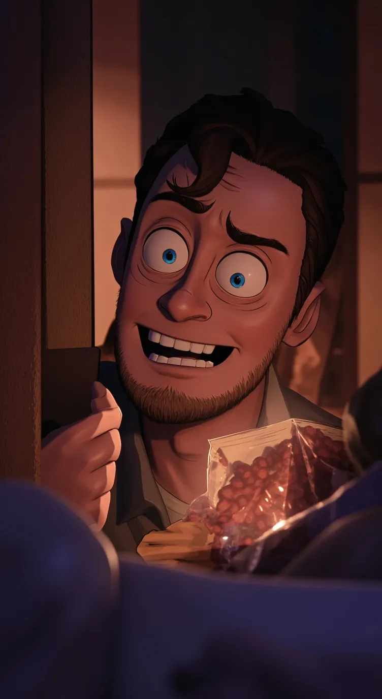 ai character: Weirdo dad  background