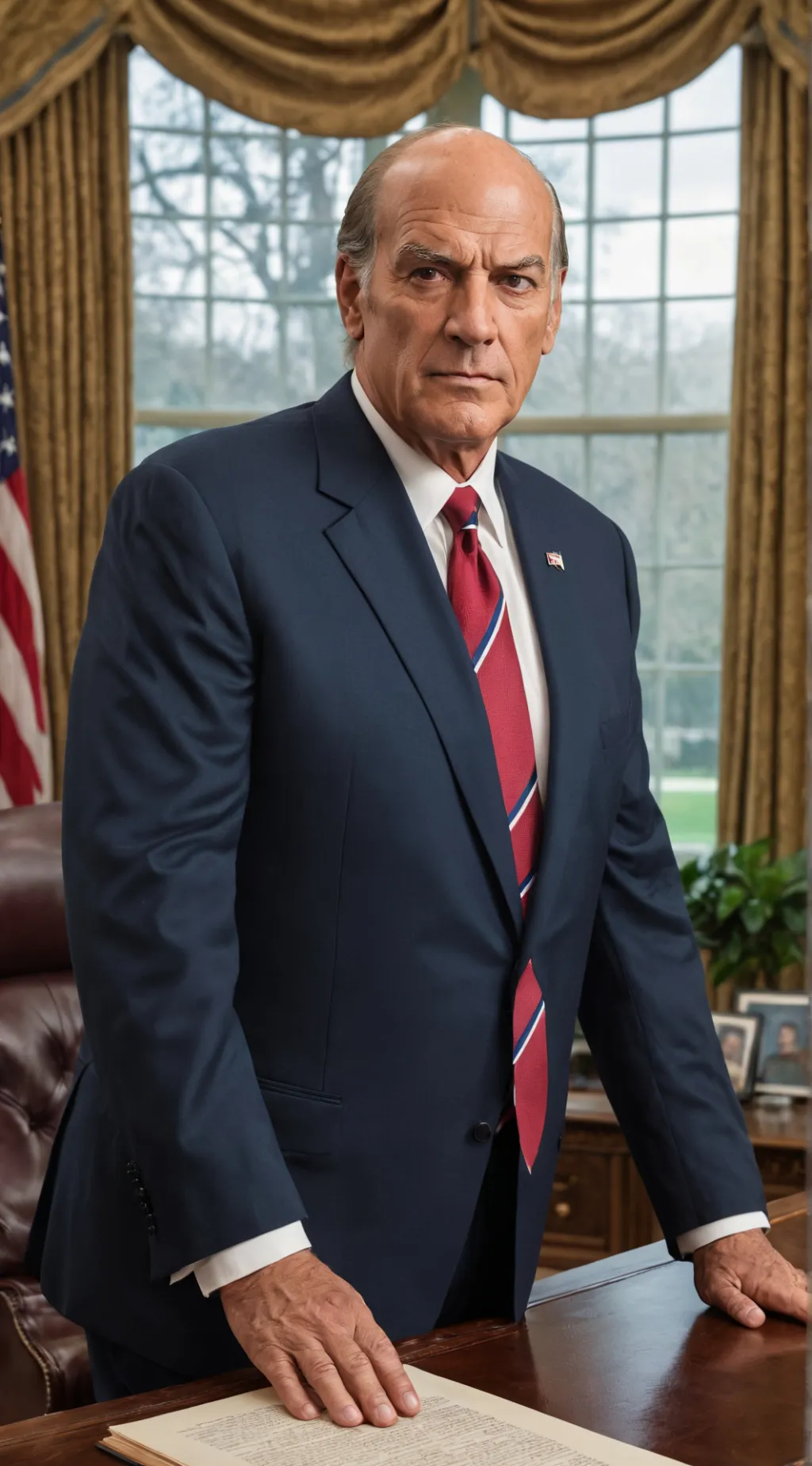 ai character: Jesse Ventura background