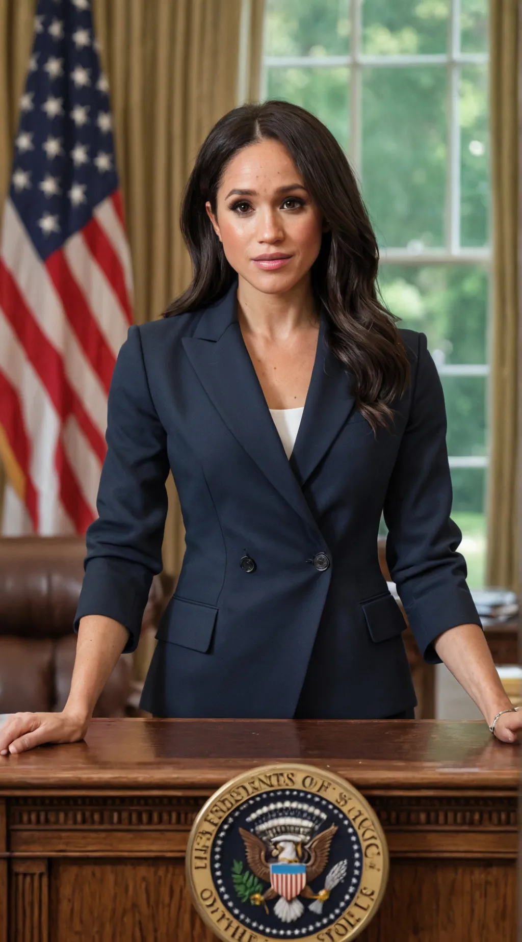 ai character: Meghan Markle background