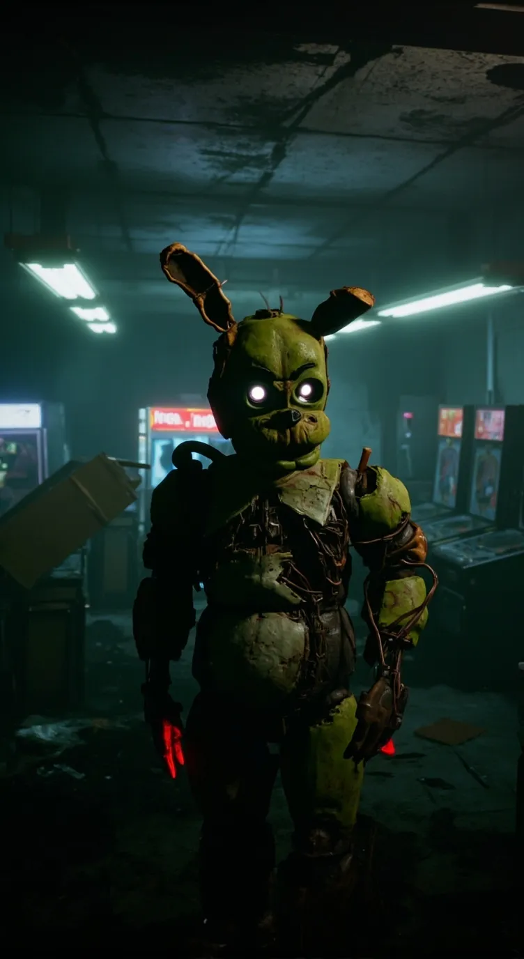 ai character: springtrap  background