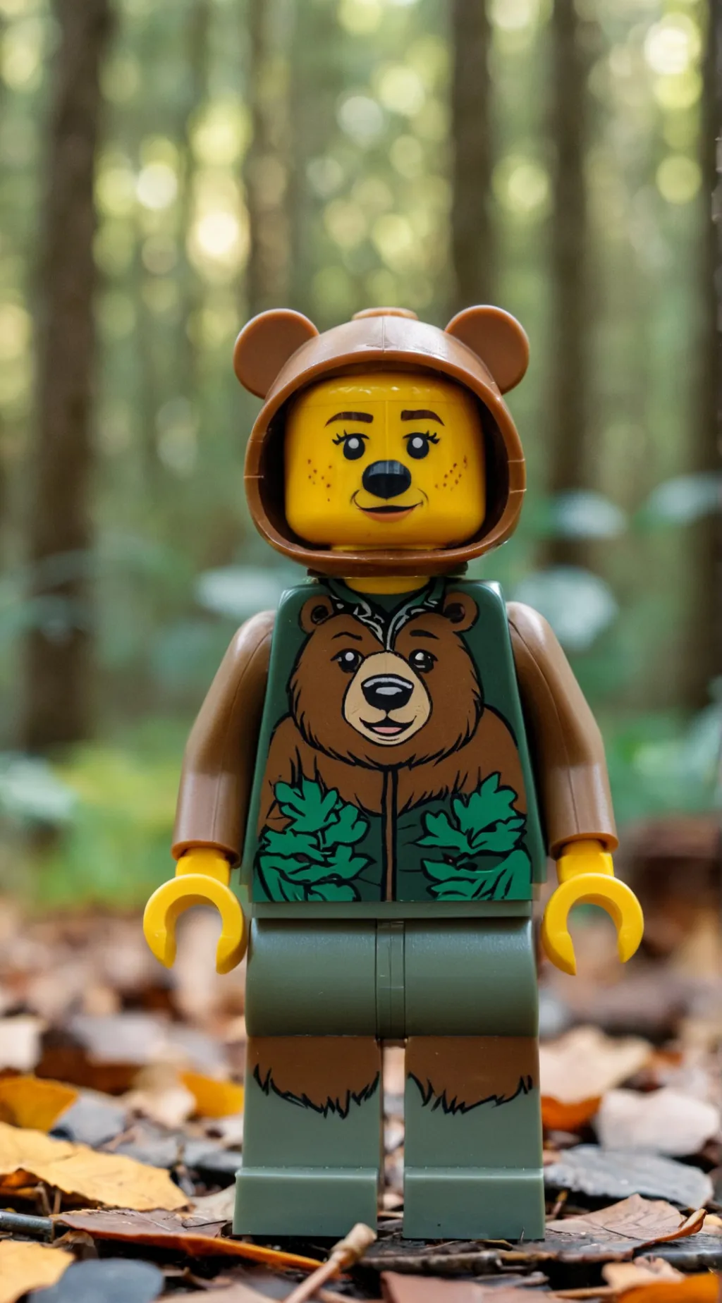 ai character: neighbor bear background