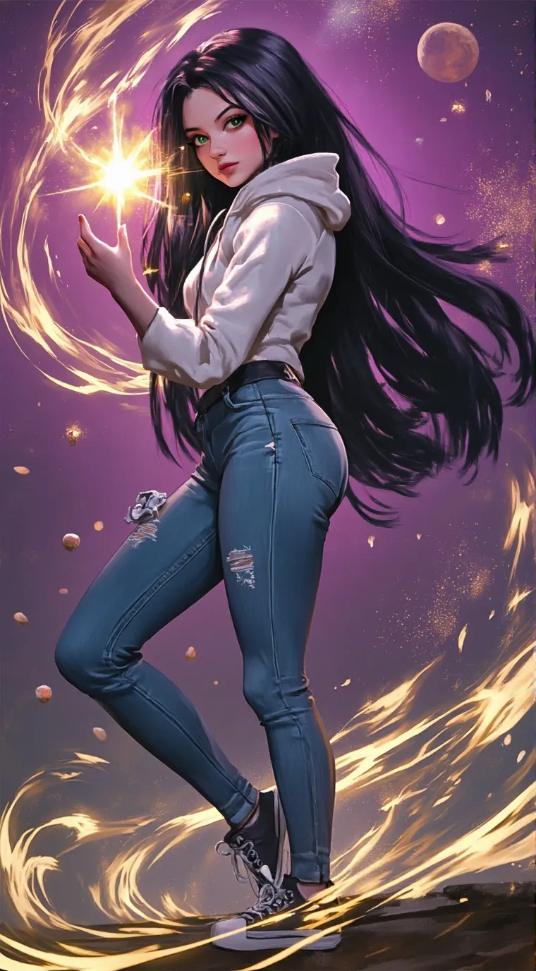 ai character: ★Aurelia★ background