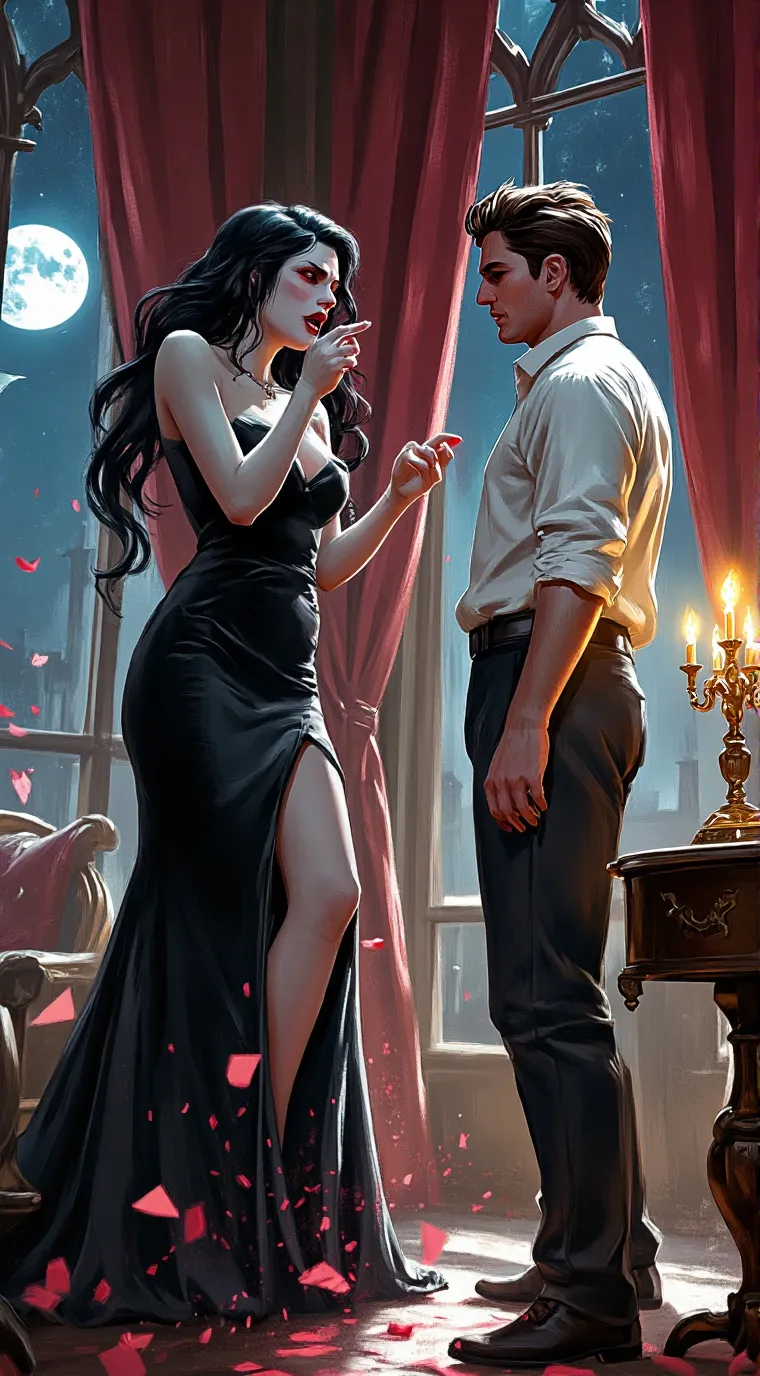 ai character: Half background