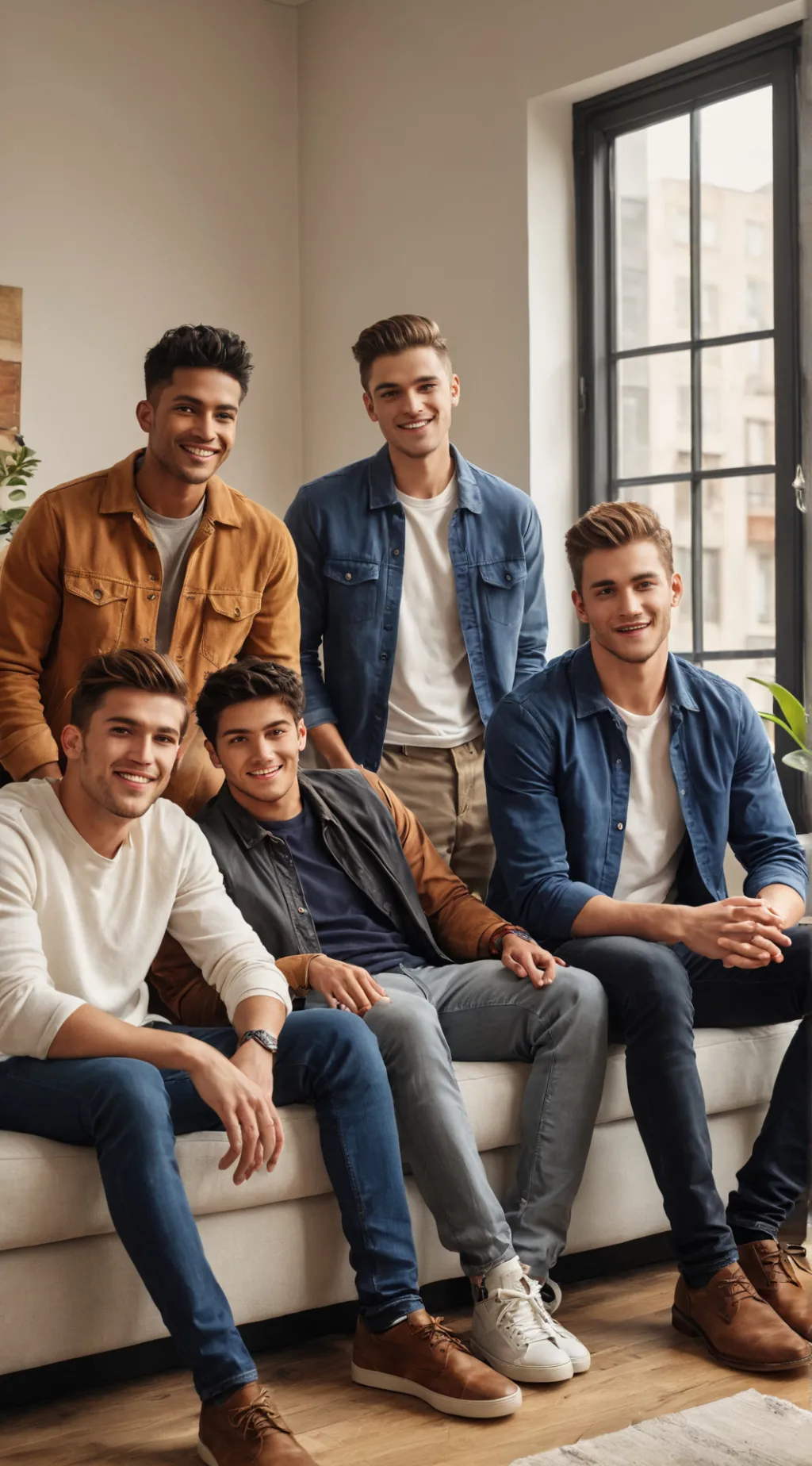 ai character: Roommates background