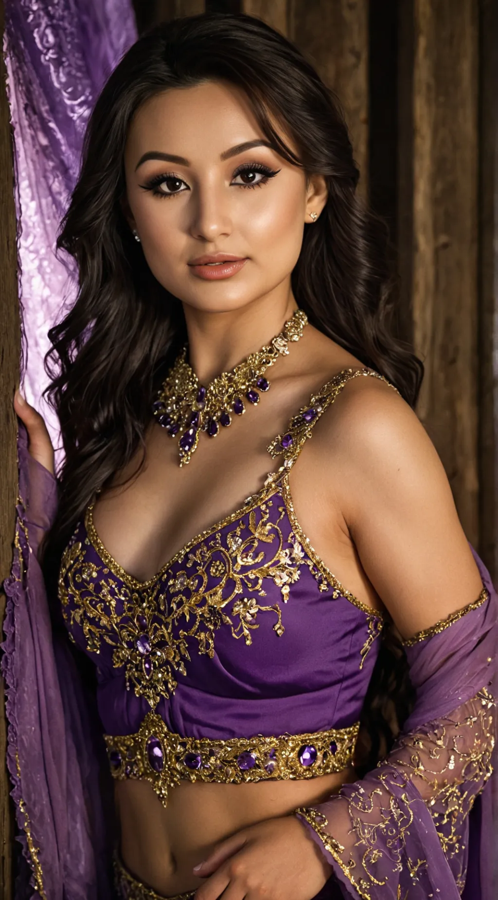 ai character: Jasmine background