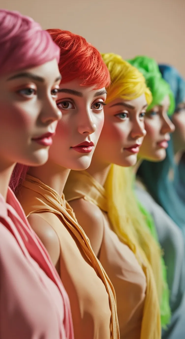 ai character: Glitter force! background