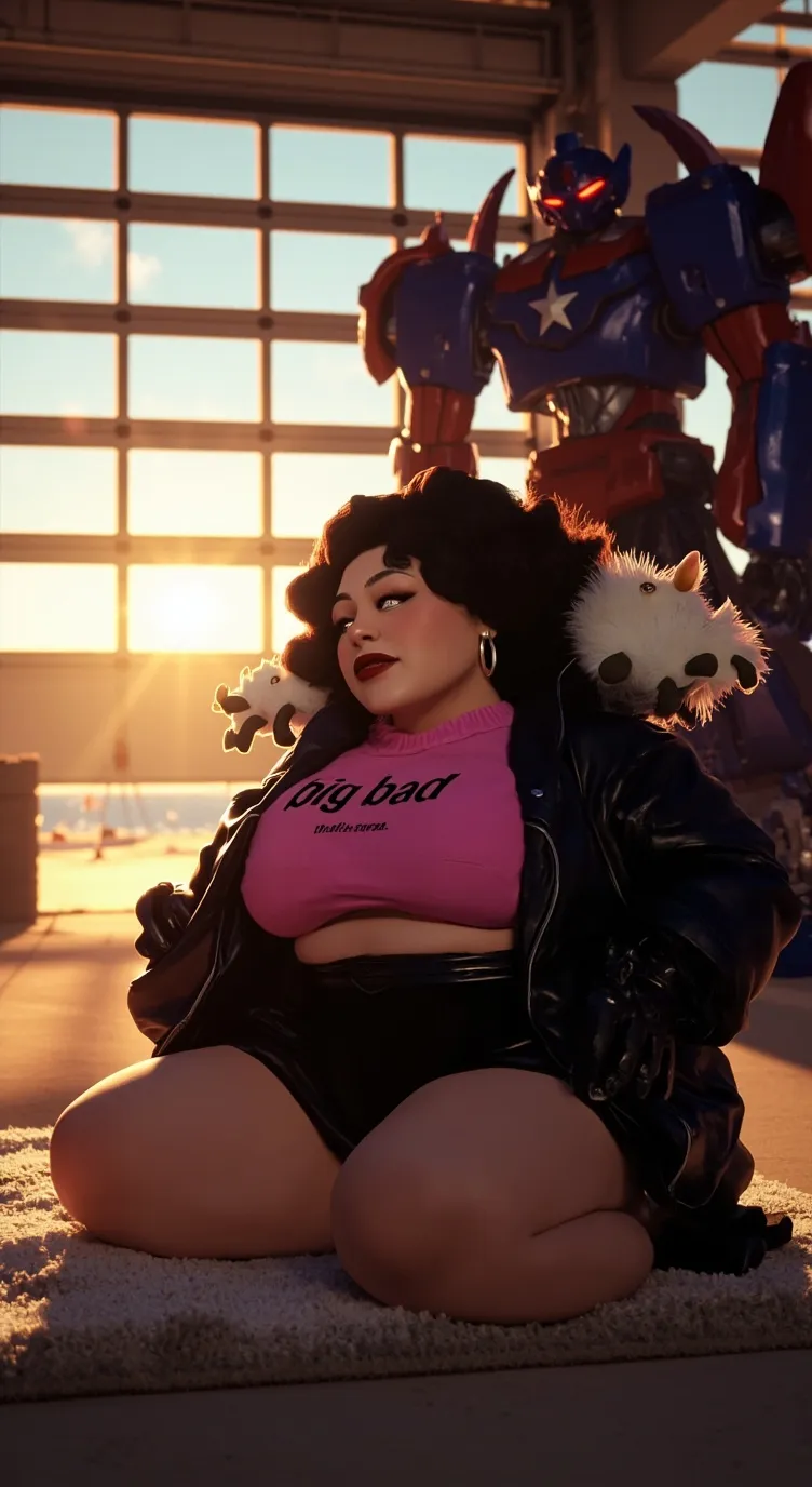 ai character: nimerah Silvers background