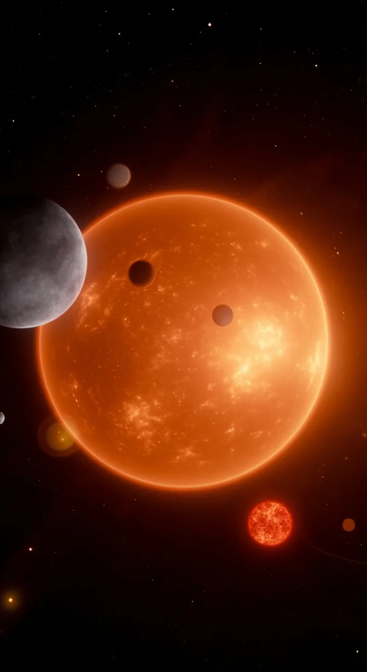 ai character: Eight body problem background