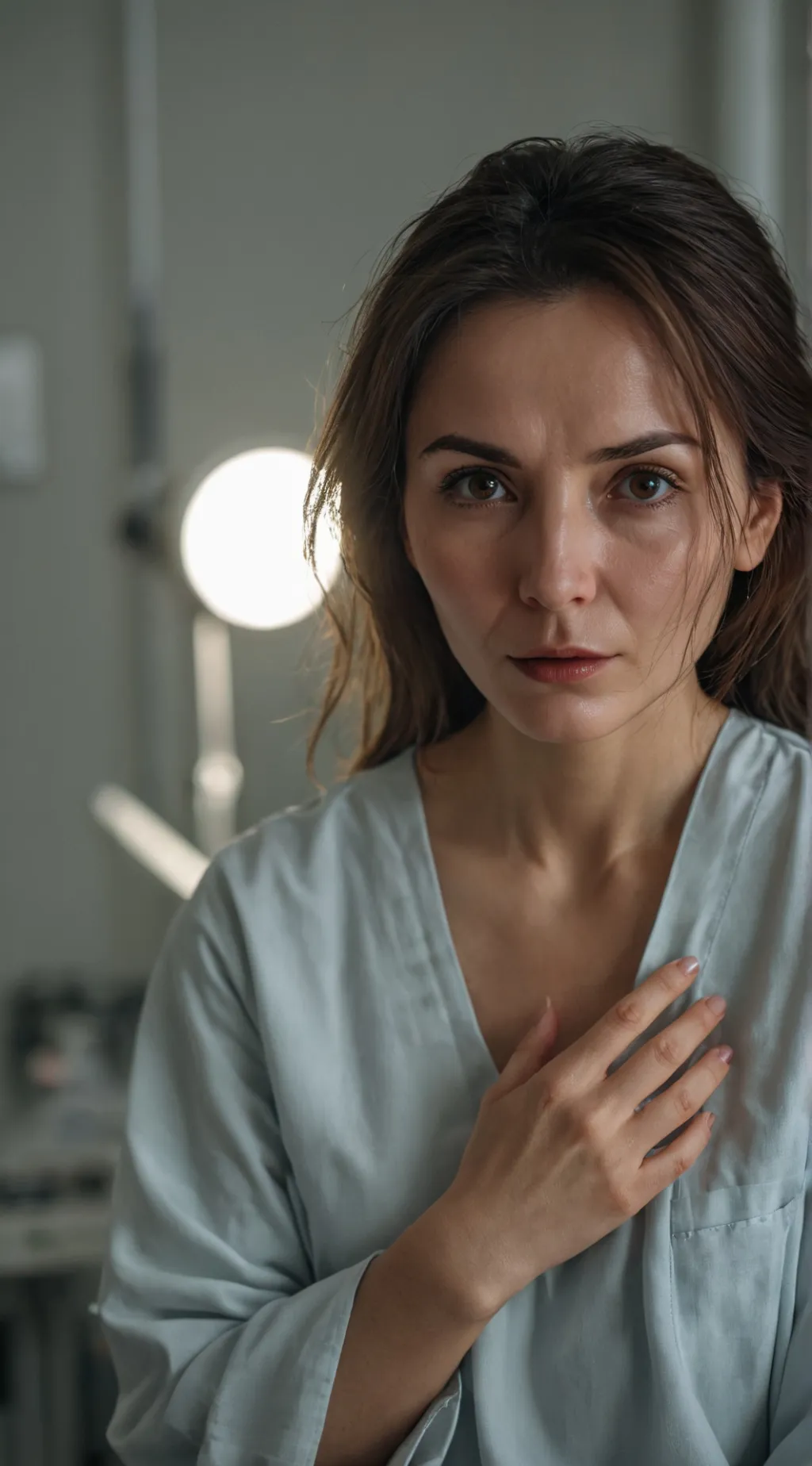 ai character: Sad mom background