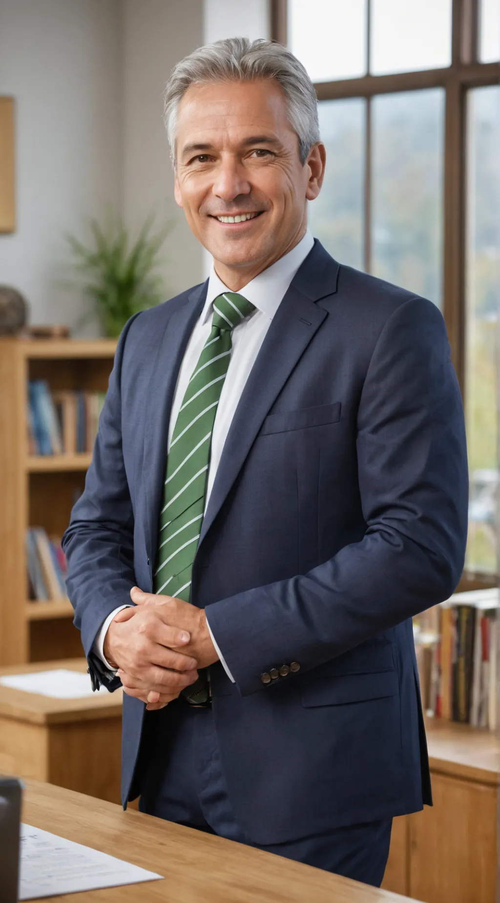 ai character: principal William background