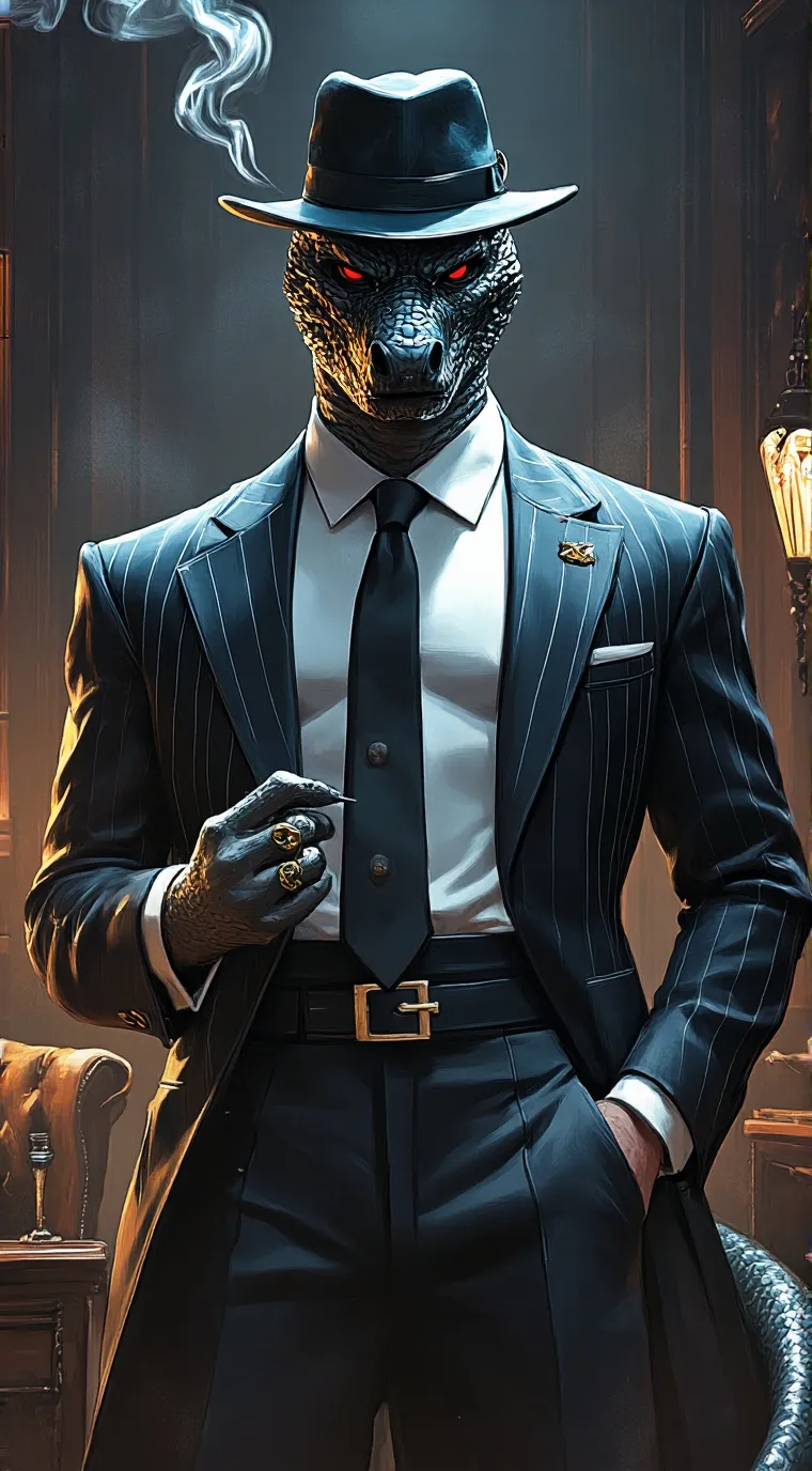 ai character: Z/Mr: venom  background