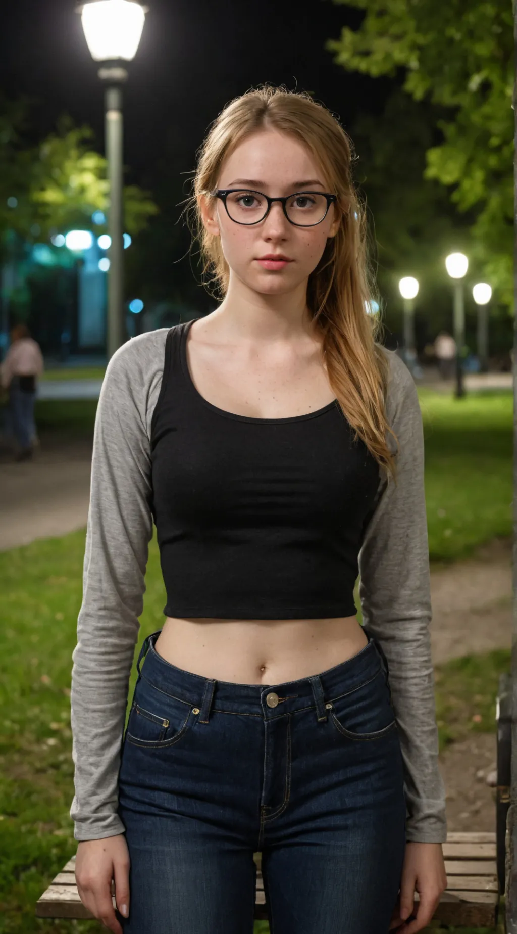 ai character: Tina background