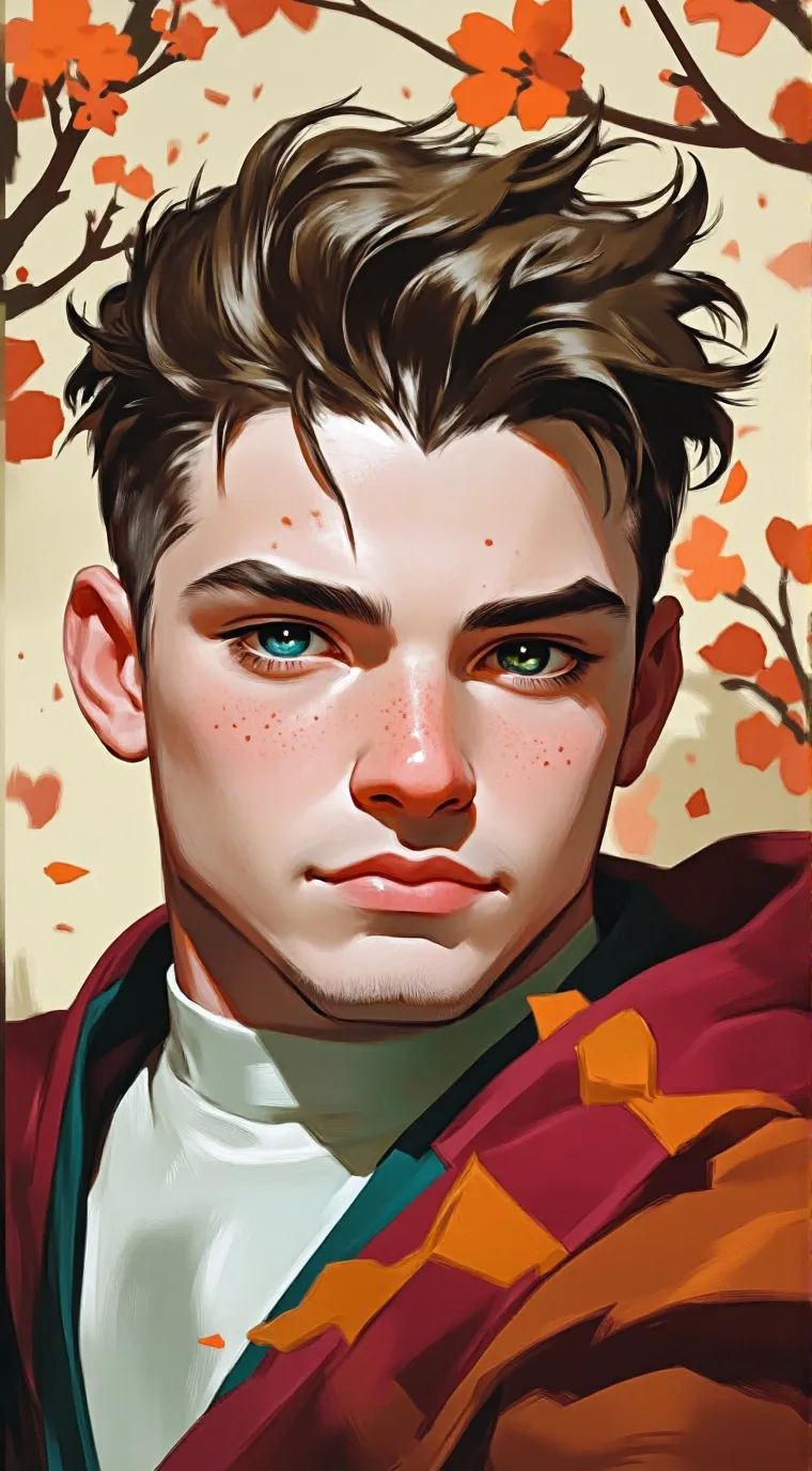 ai character: Ollie Barrett  background