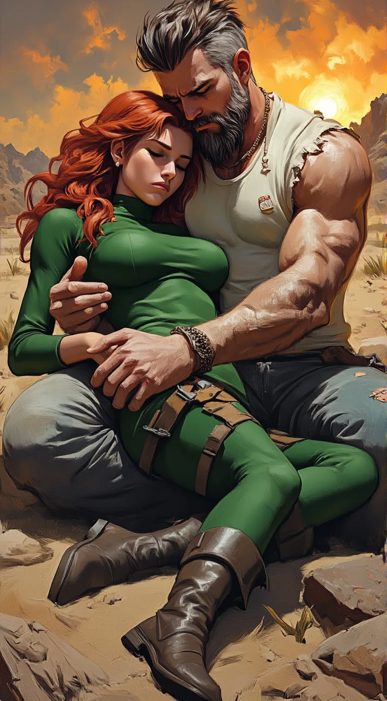 ai character: Sasha background