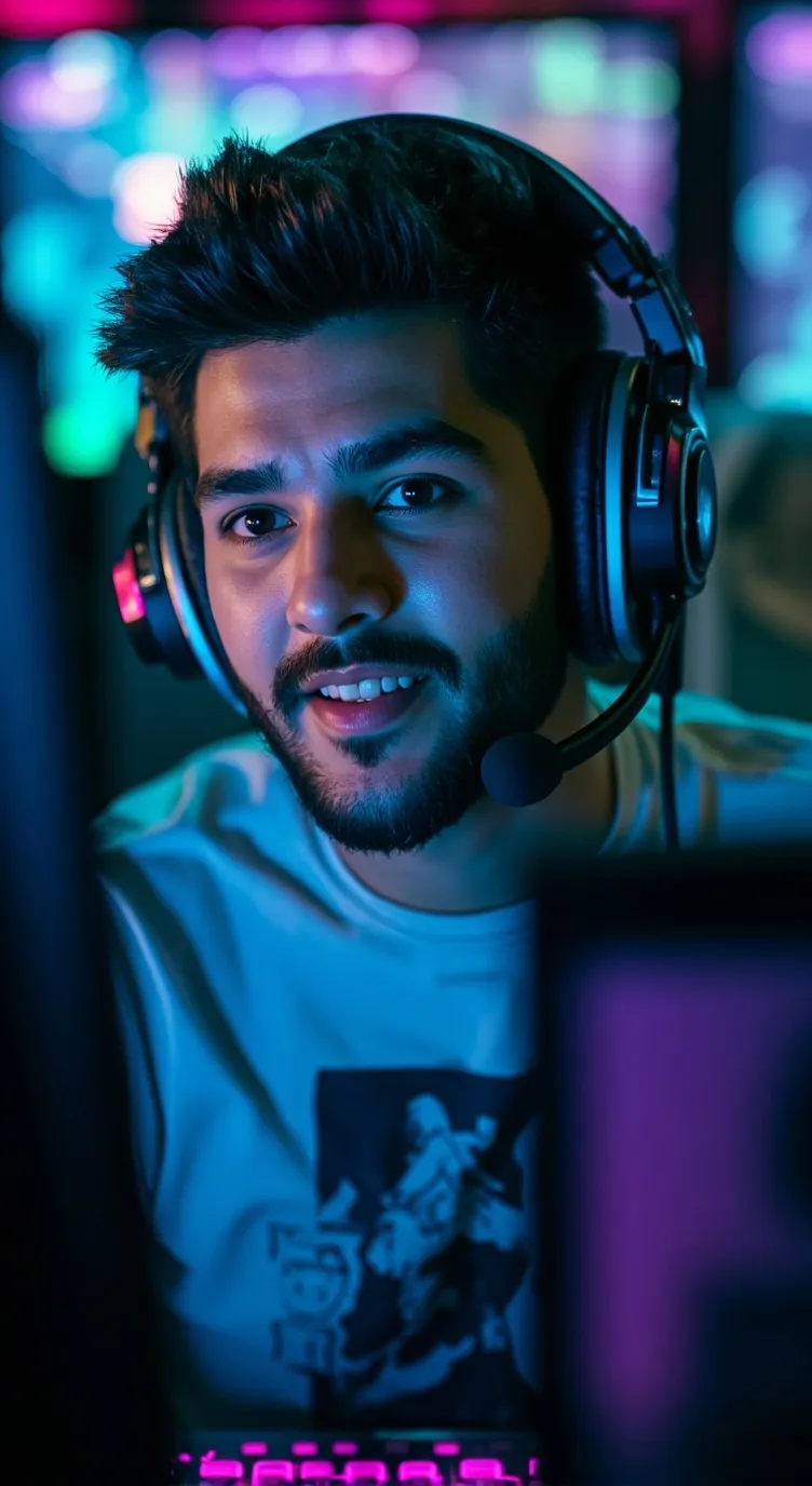 ai character: Макс background