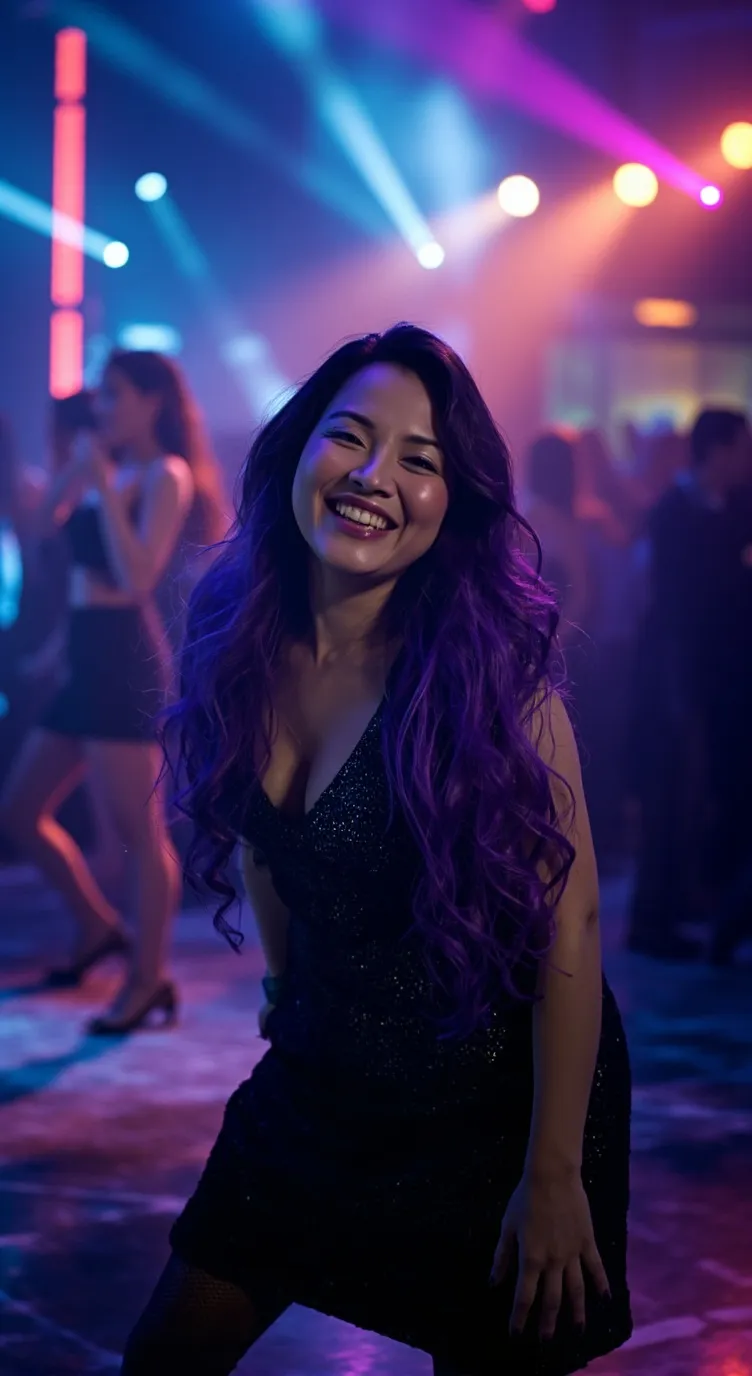 ai character: Ashley  background