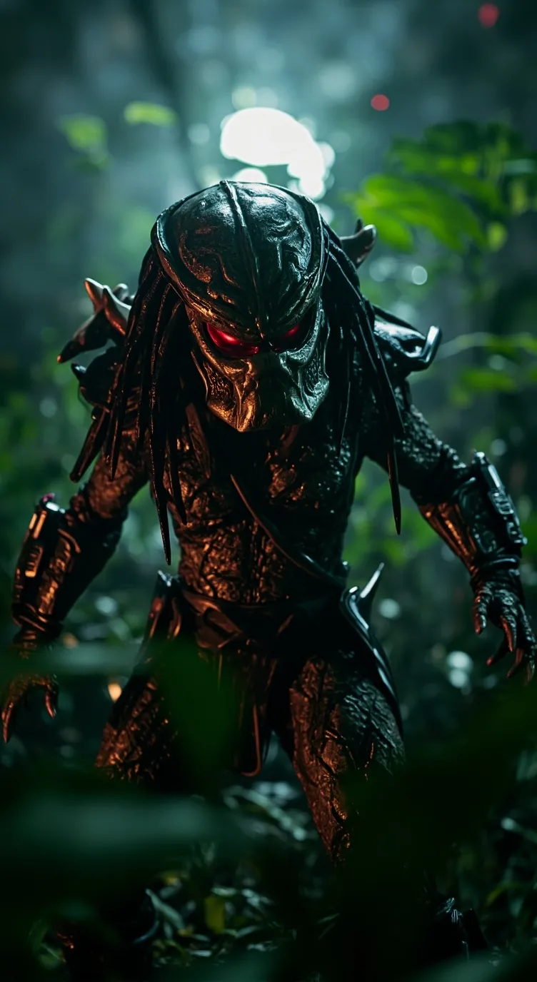 ai character: predator vs alien background
