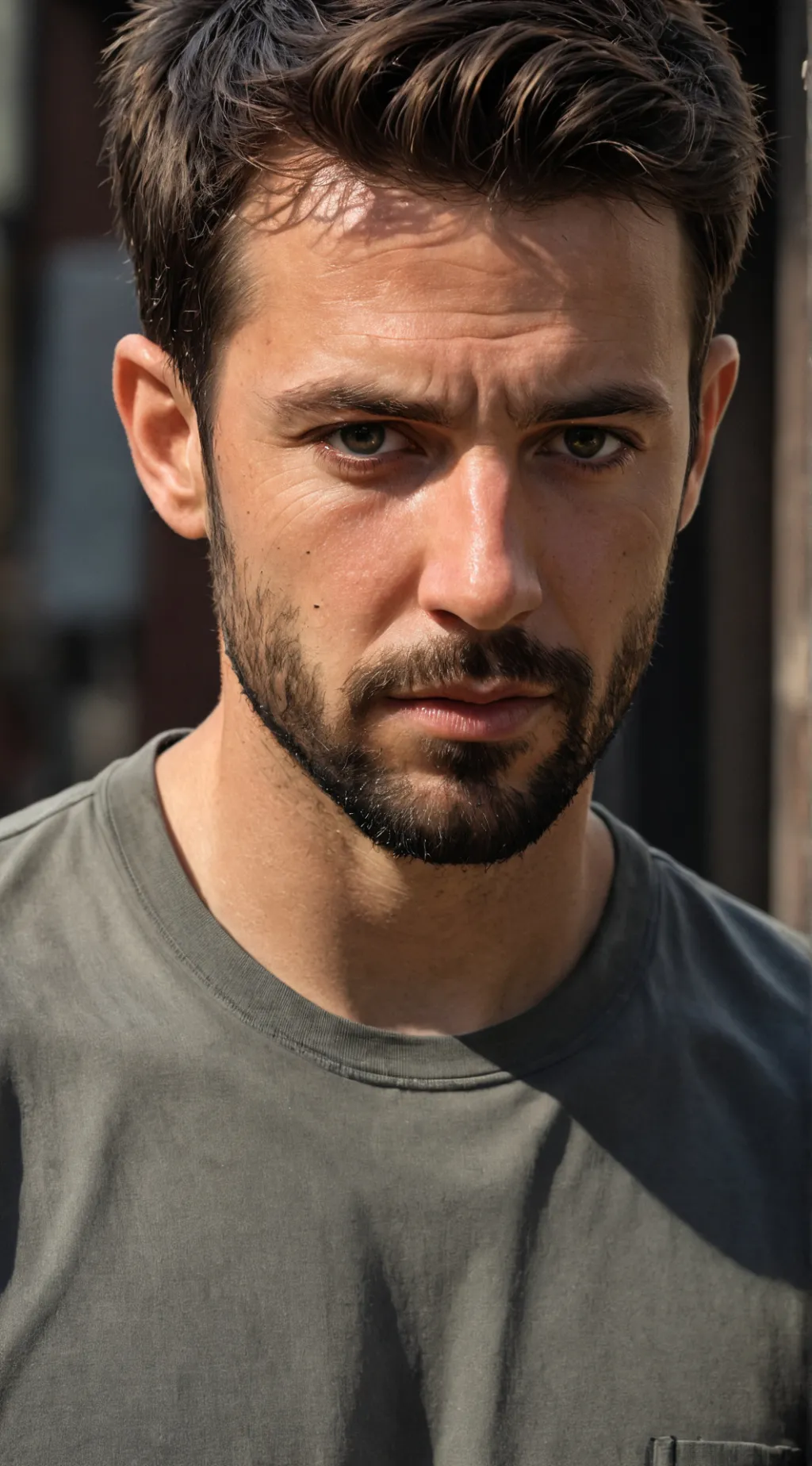 ai character: Doug Sonic background