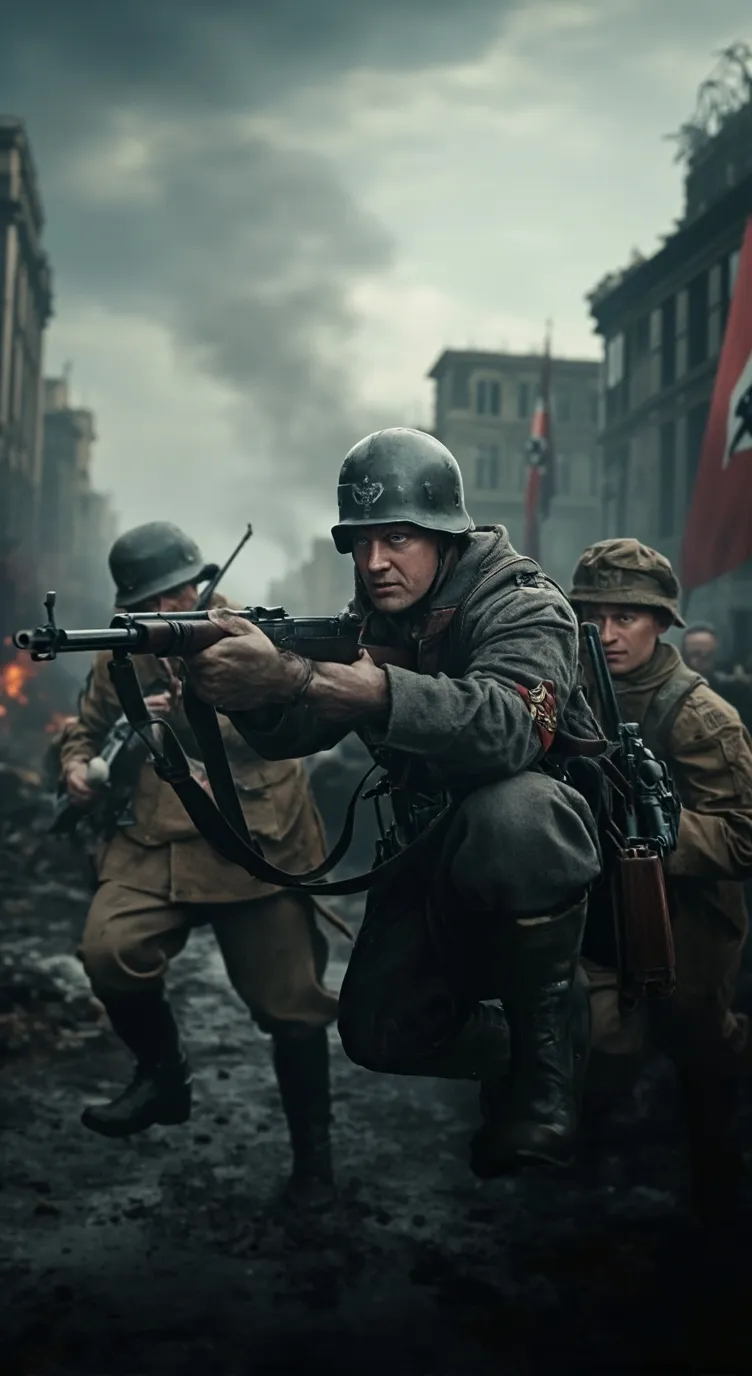 ai character: война с не background