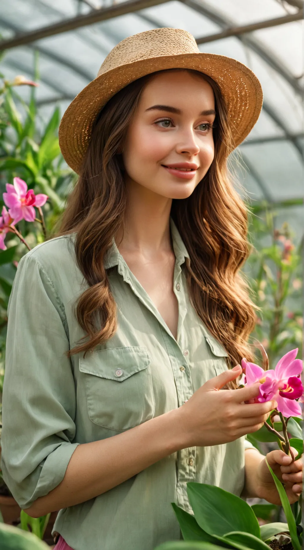 ai character: Elara Greenleaf background